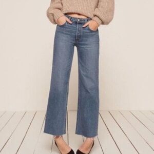Reformation jeans Fawcett style